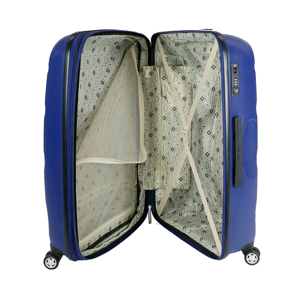 Maleta Rígida Spin Air Spinner 75/28 Exp Grande Azul