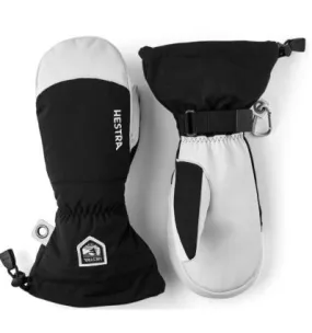 Manoplas HESTRA Army Leather Heli Ski (Negro)