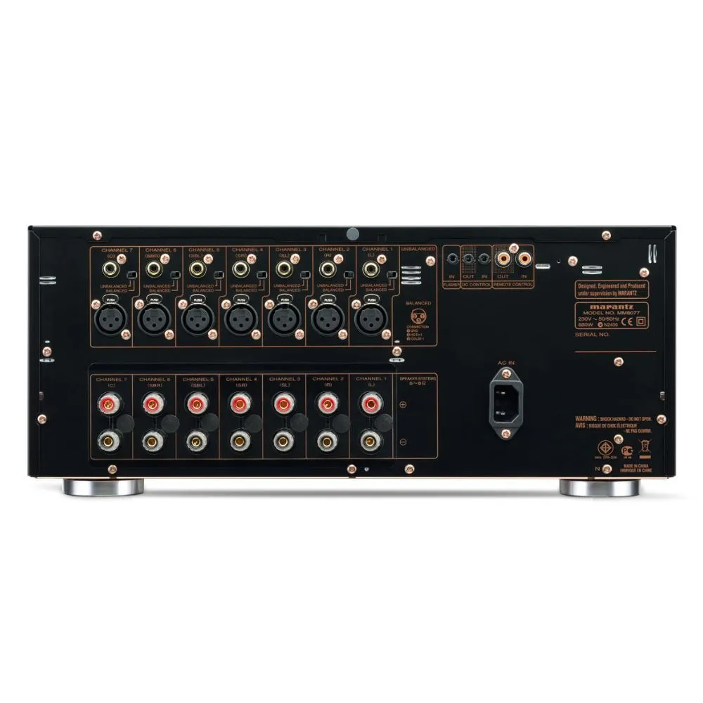 MARANTZ MM8077 AMPLIFICADOR DE POTENCIA DE 7 CANALES CON 150W