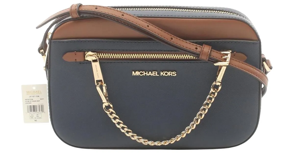 Michael Kors Jet Set Azul marino 