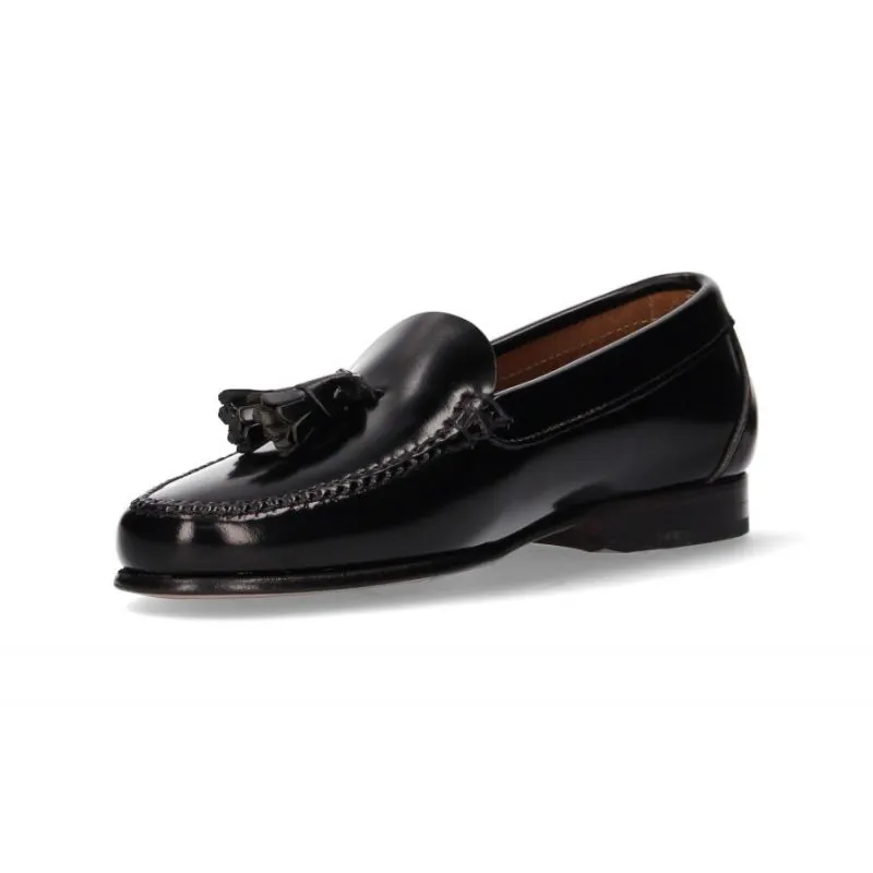 Mocasin con borlas negro