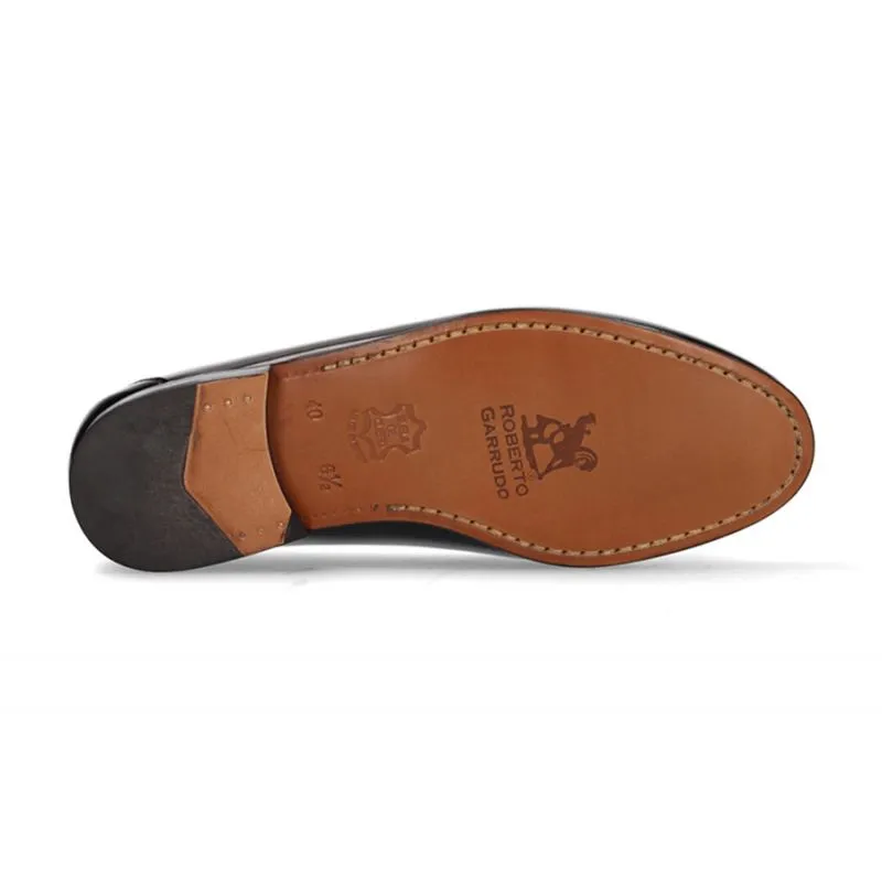 Mocasin con borlas negro