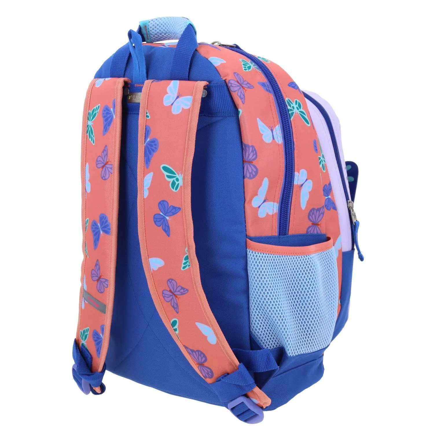 Mochila Azul Grande Para Nia Happy Girl By Chenson Buter.