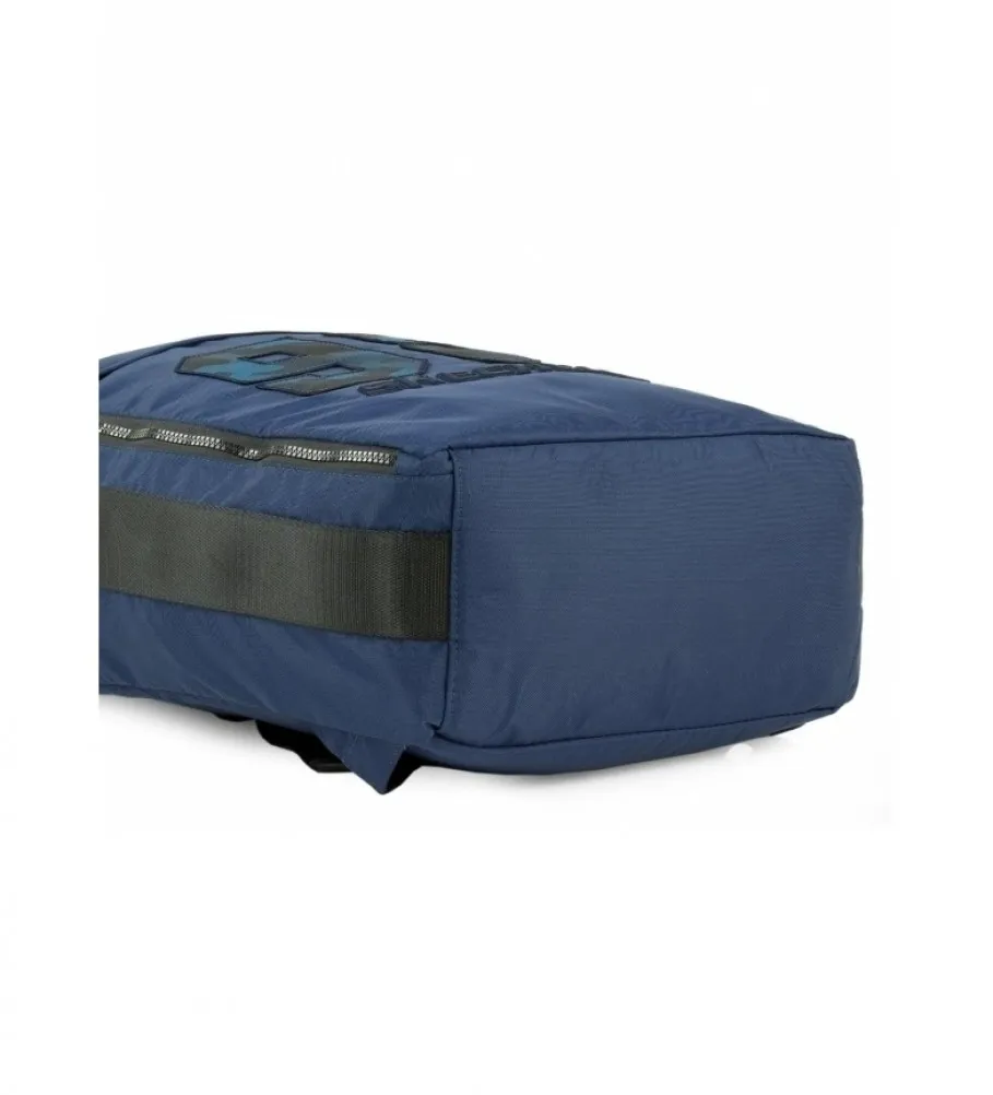 MOCHILA ESCOLAR S988 AZUL 31X42,5X16 CM