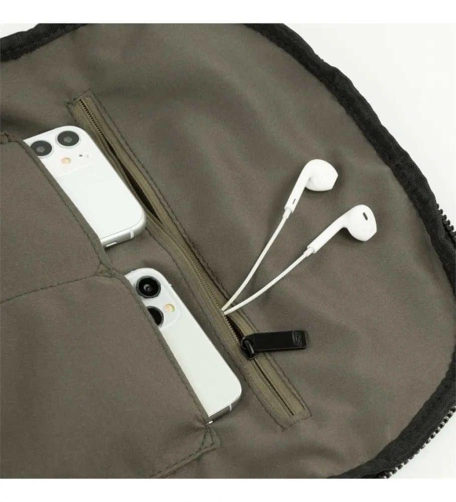 MOCHILA ESCOLAR S988 AZUL 31X42,5X16 CM