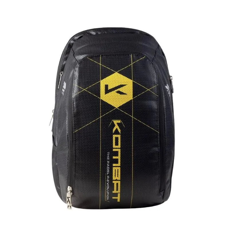 Mochila Kombat Manu Martin Osorno Negro Amarillo | KOMBAT