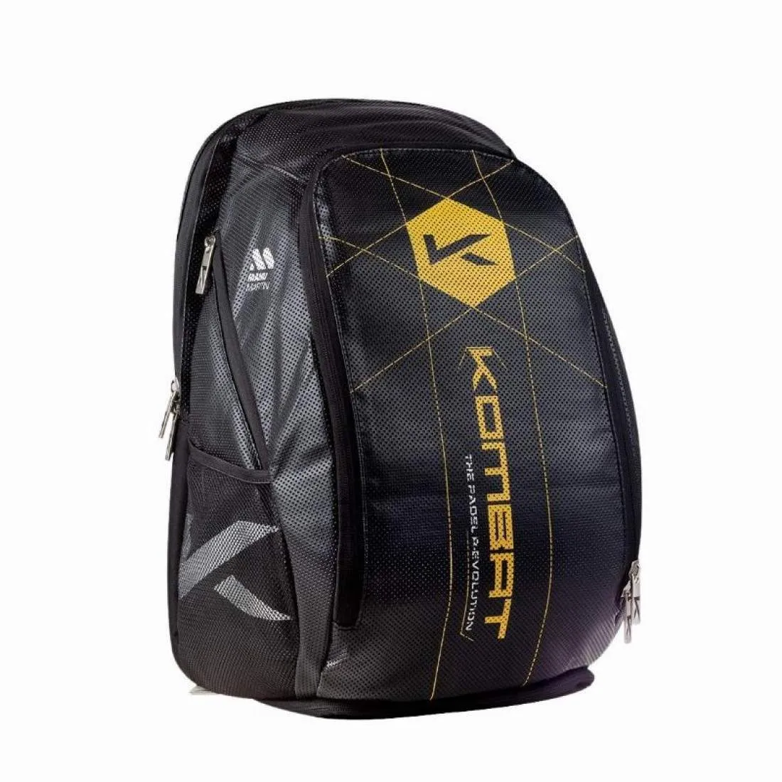 Mochila Kombat Manu Martin Osorno Negro Amarillo | KOMBAT