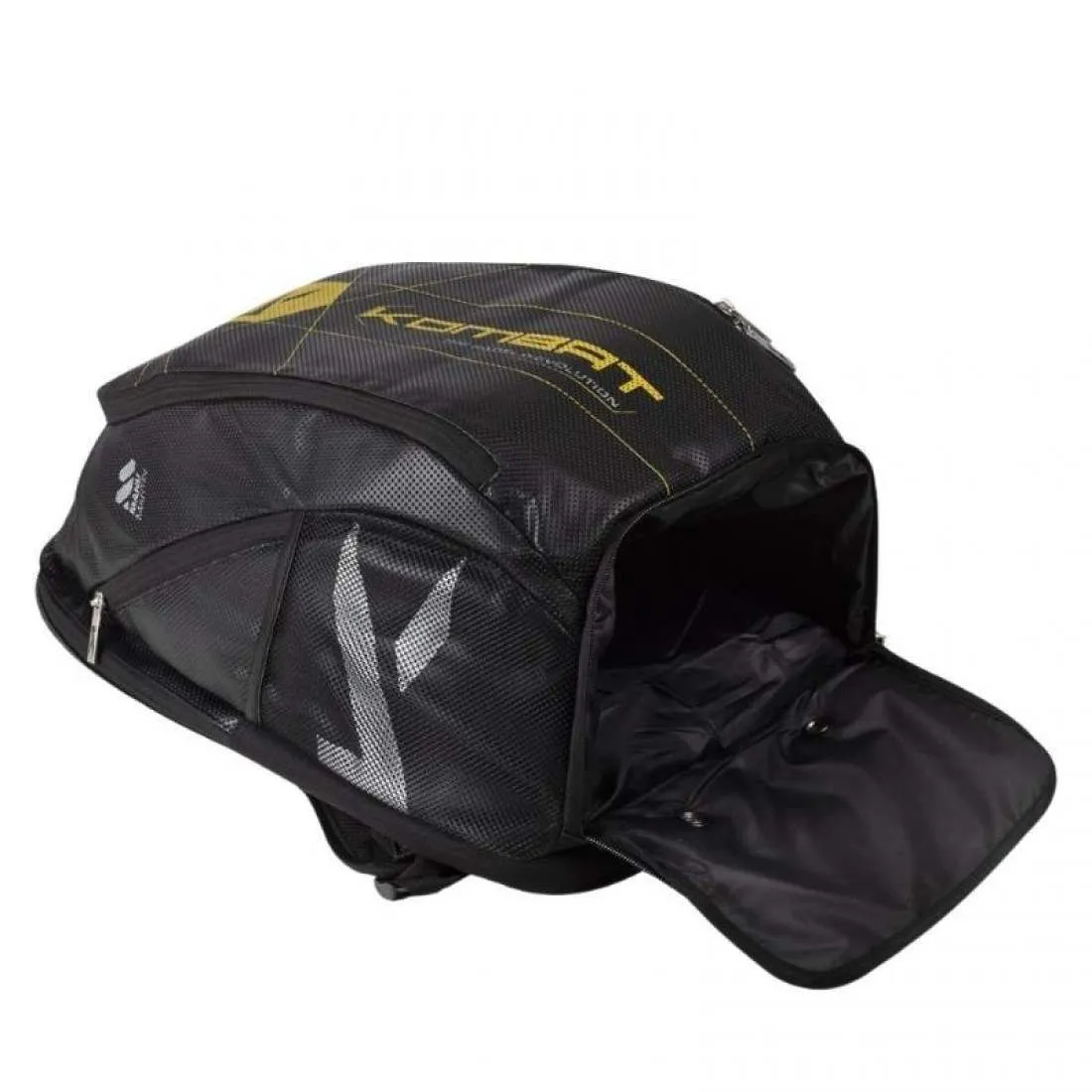 Mochila Kombat Manu Martin Osorno Negro Amarillo | KOMBAT