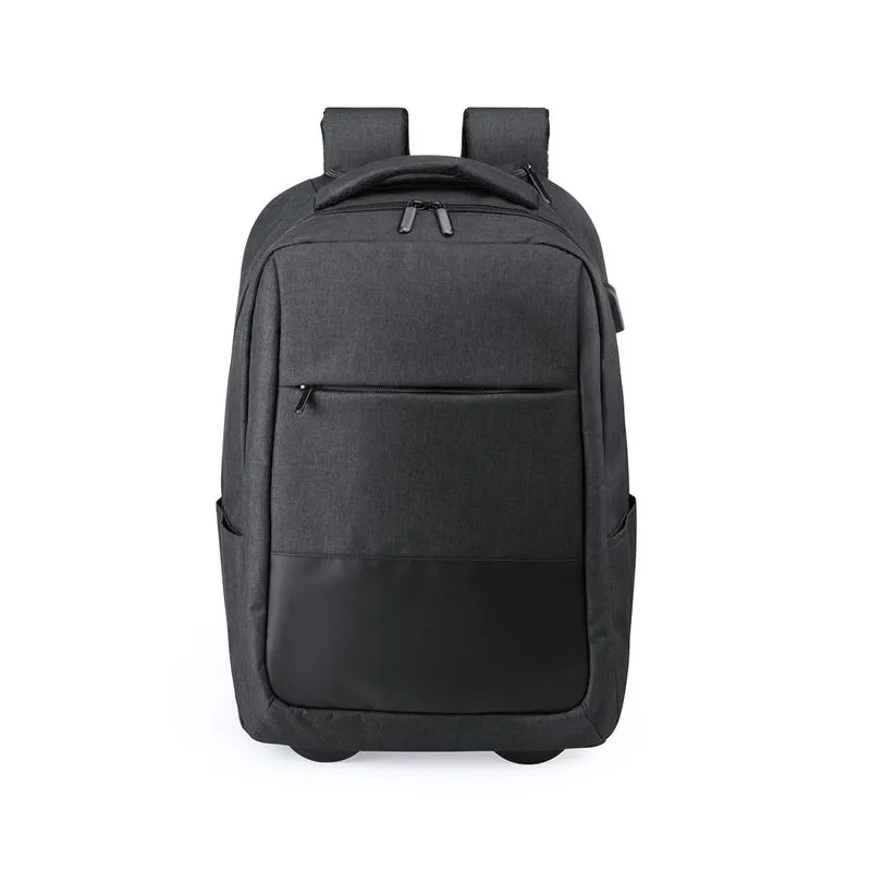 Mochila trolley corporativa conexión USB Haltrix