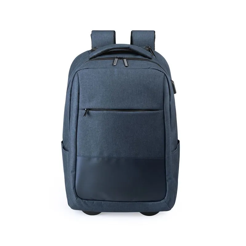 Mochila trolley corporativa conexión USB Haltrix