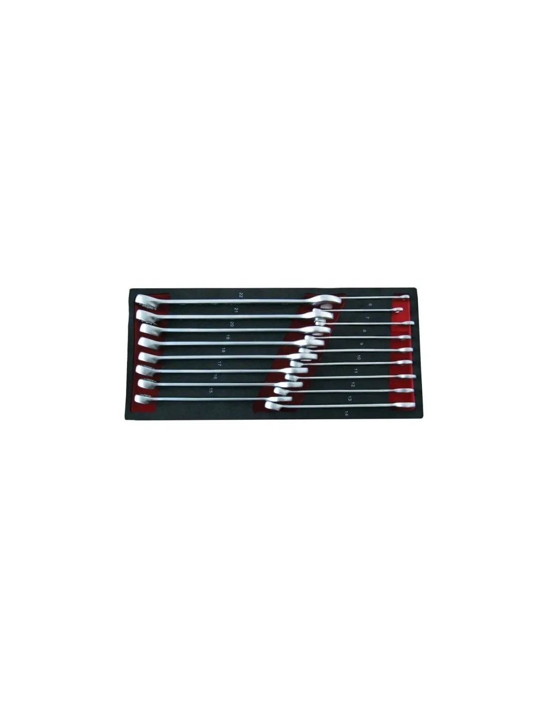 MODULO EVA LLAVES COMBINADAS 6  22MM  17PIEZAS
