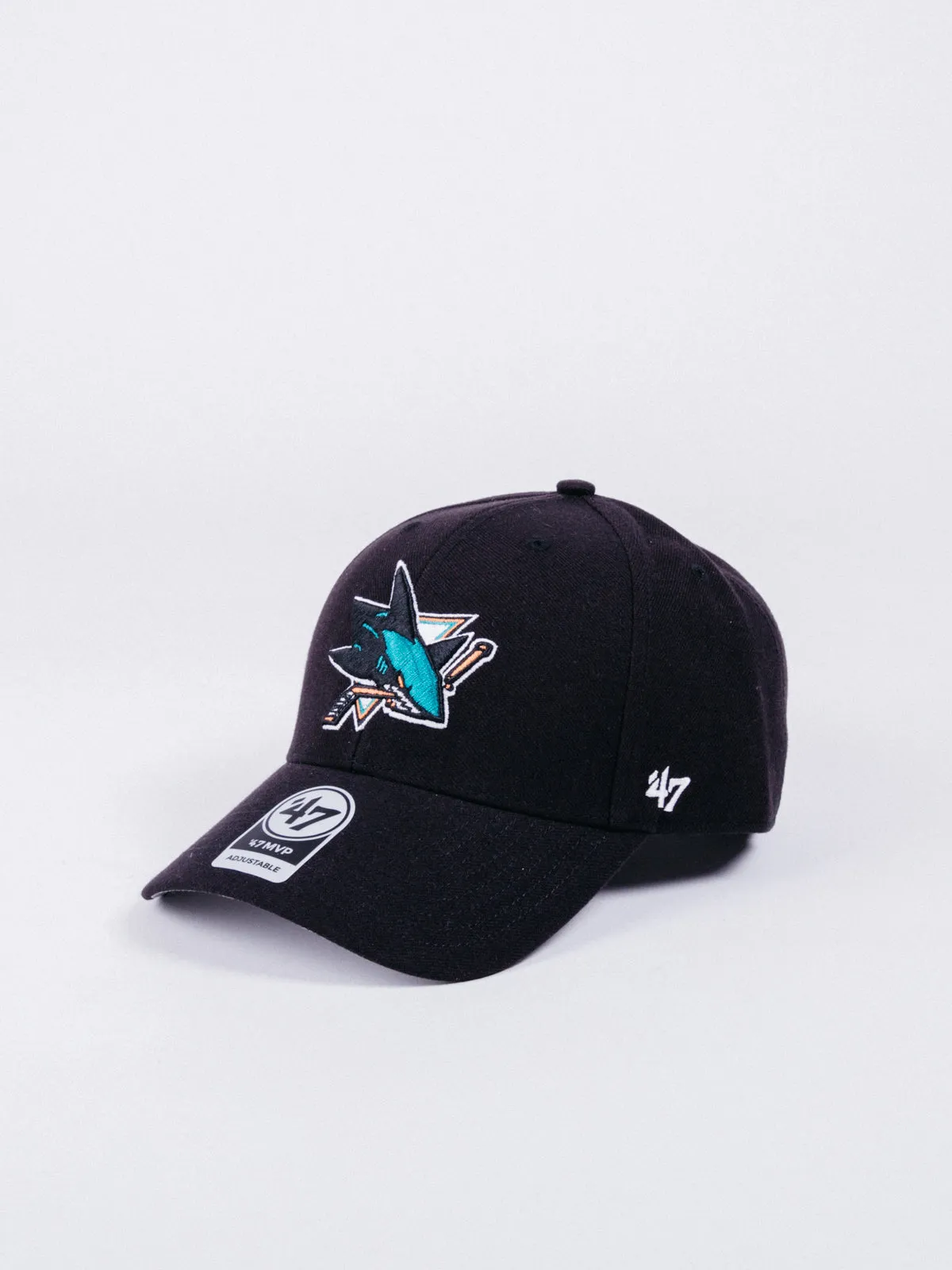 MVP San Jose Sharks Adjustable Hat Black