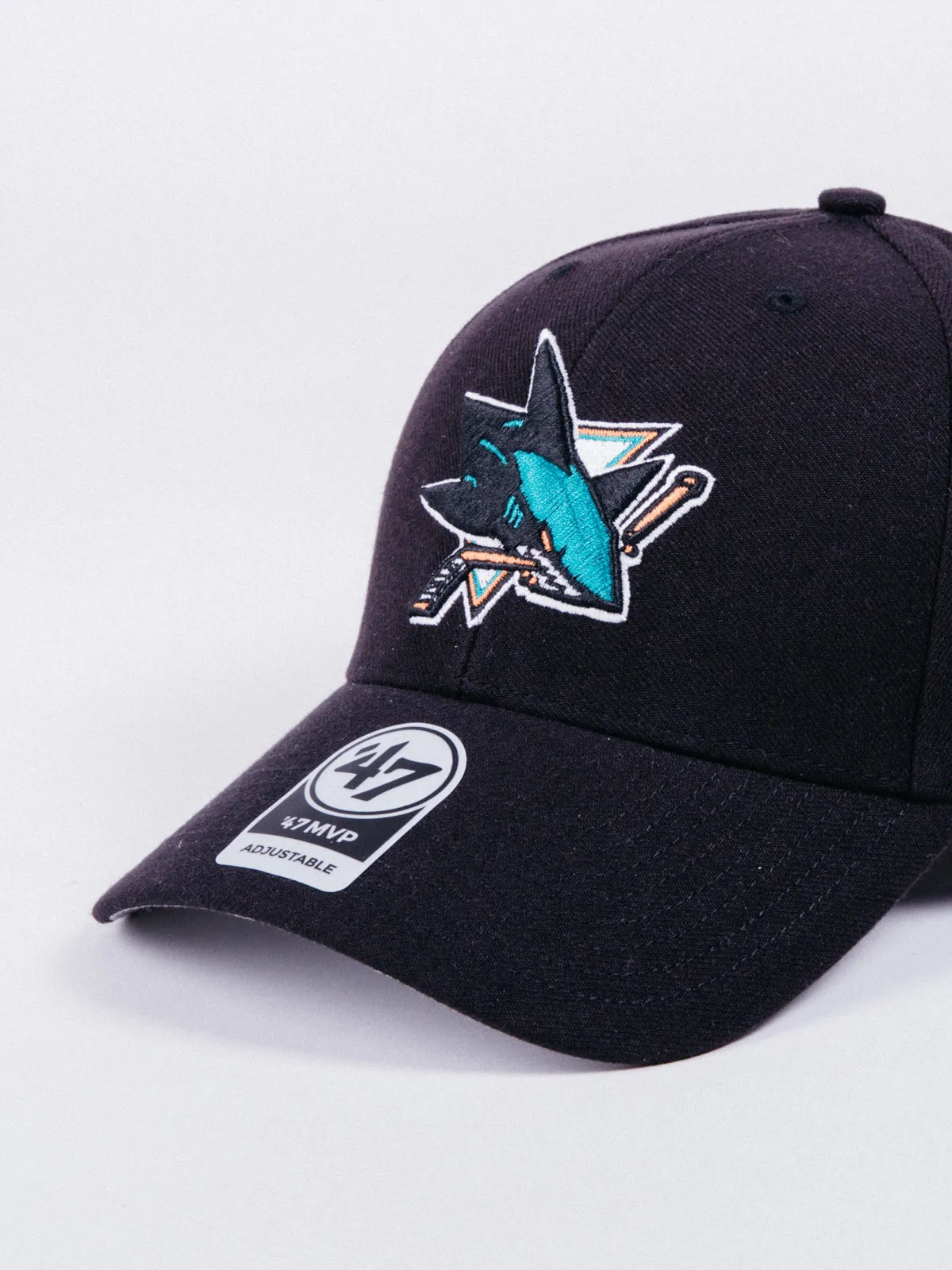 MVP San Jose Sharks Adjustable Hat Black