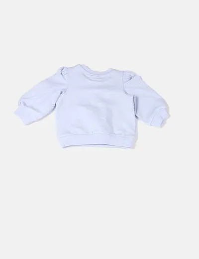 Name it Sudadera azul bordados