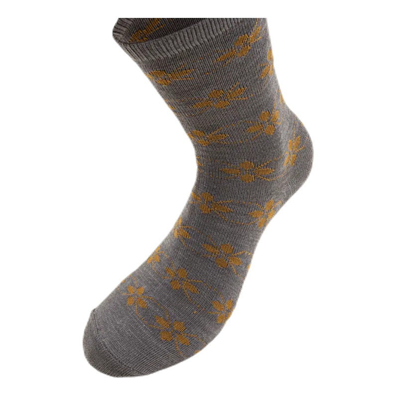 Name It Wak Wool 4 Pack Sock Grey