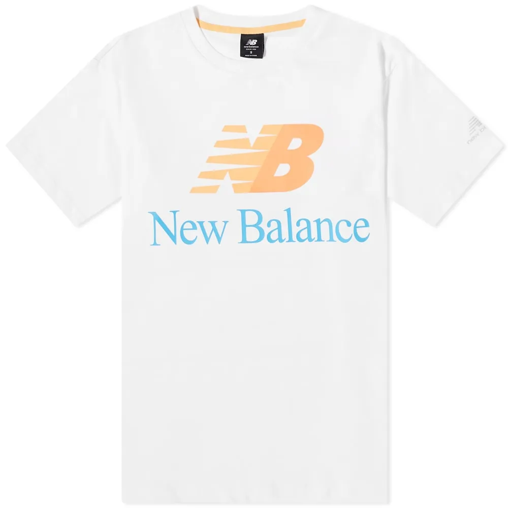New Balance Essentials Celebrate Split Logo Tee