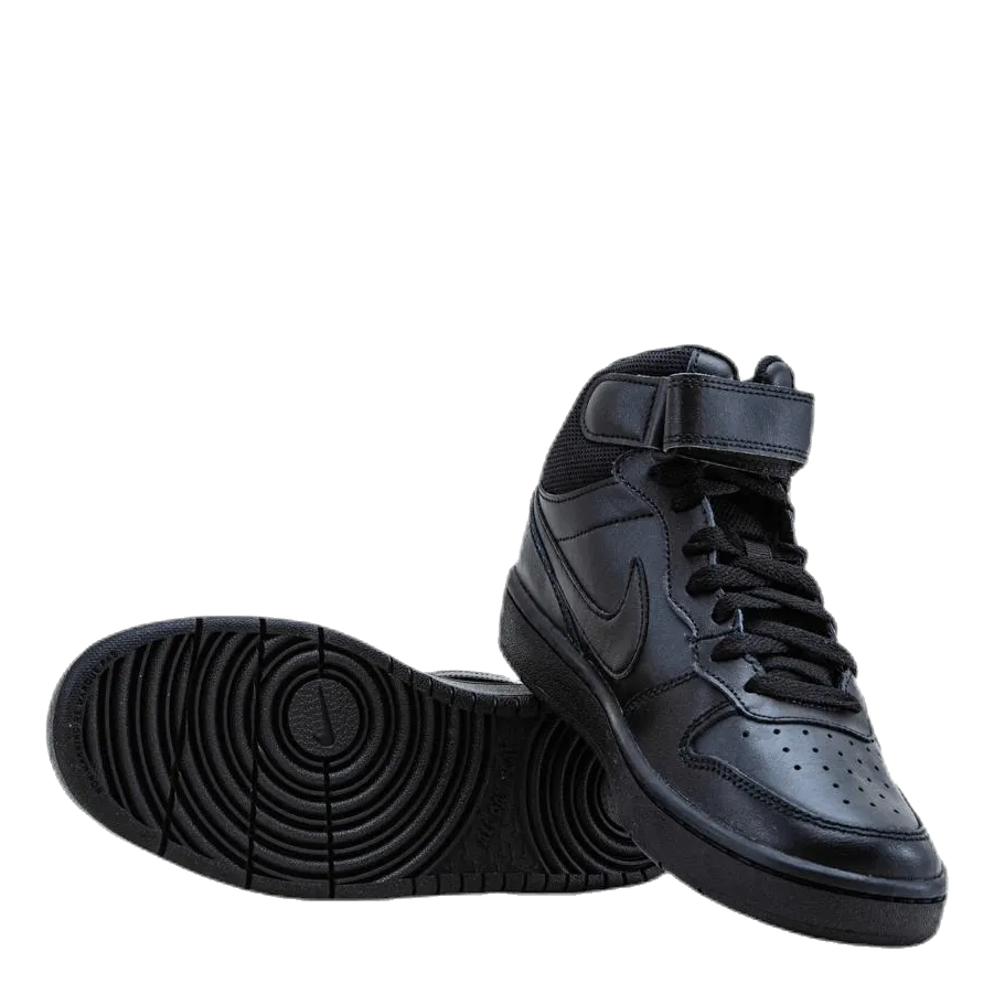 Nike Court Borough Mid Sneaker GS Black