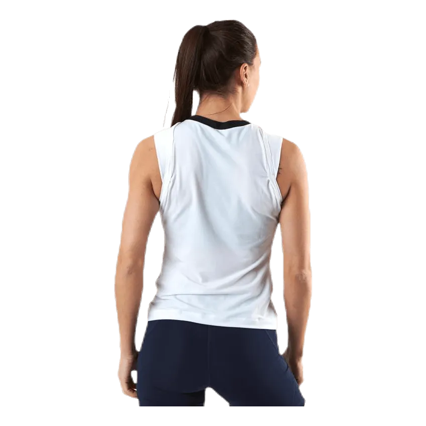 NIKE COURT DRIFIT TANK WHITE/BLACK