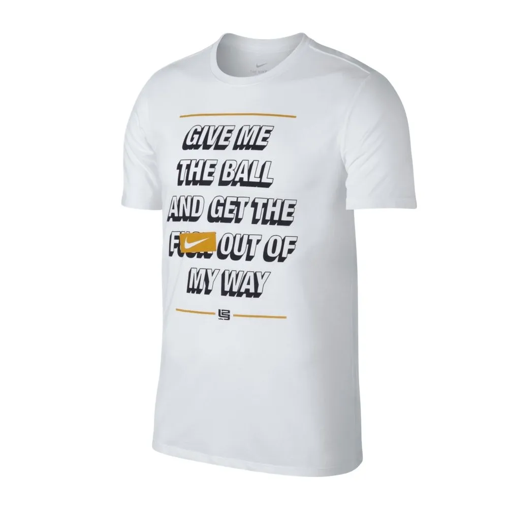 NIKE DRYFIT LEBRON "GIVE ME THE BALL" (100)