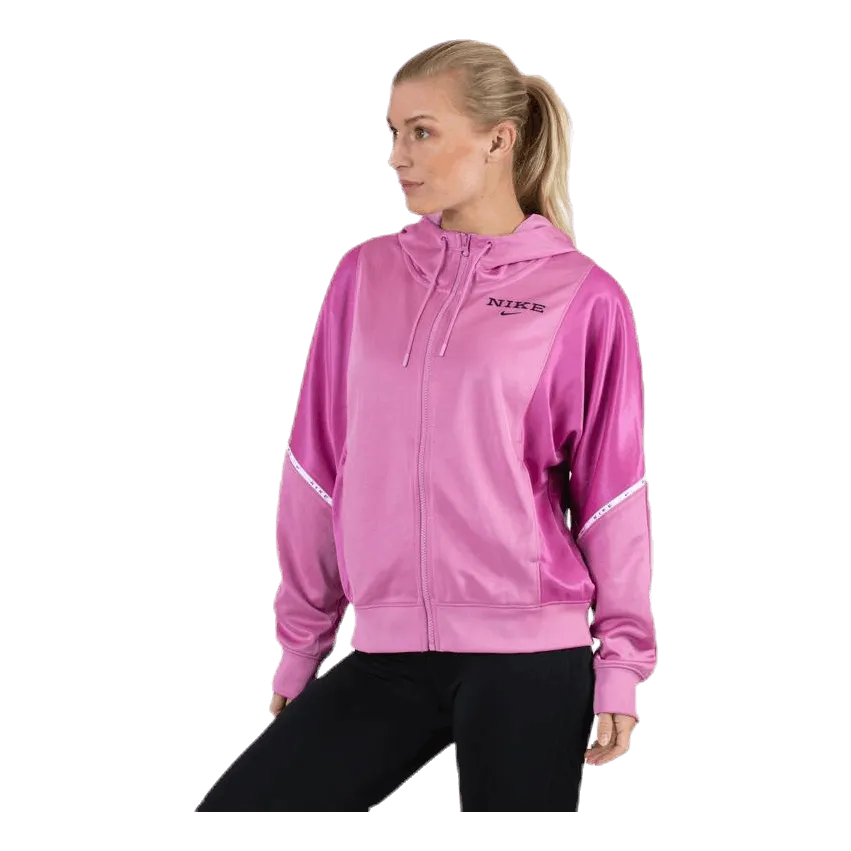 NIKE NSW FULLZIP JACKET PINK/BLACK