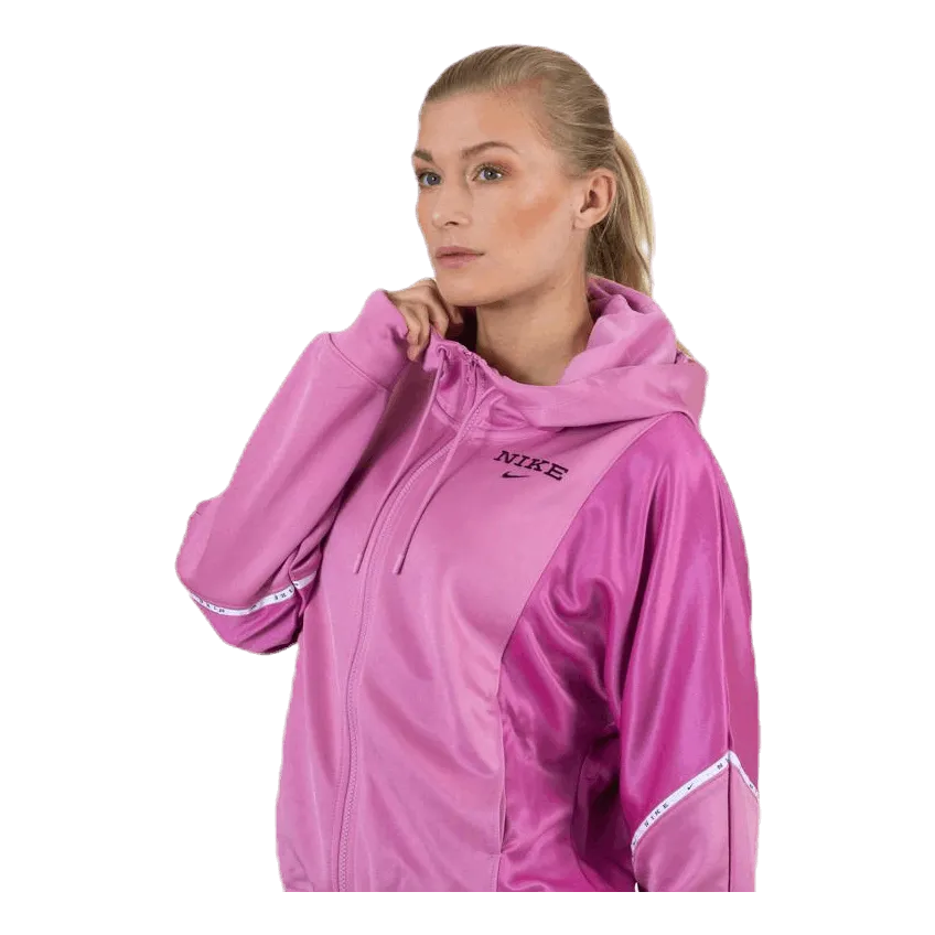 NIKE NSW FULLZIP JACKET PINK/BLACK