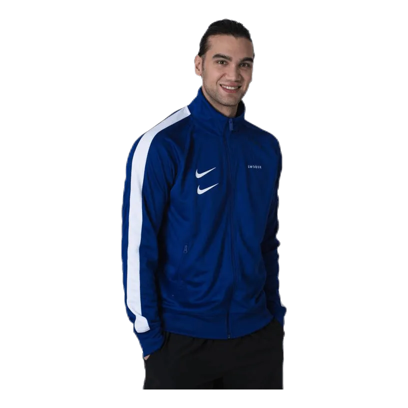 Nike Nsw Swoosh JKT Blue/White