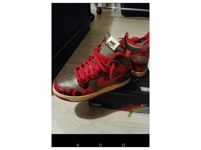 Nike Remojar 1985 lavado con acido Roja 