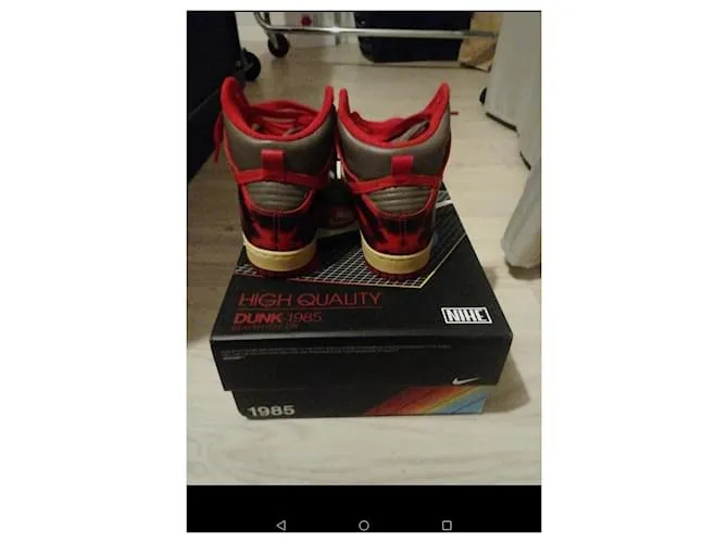 Nike Remojar 1985 lavado con acido Roja 