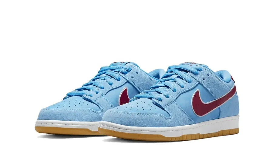 Nike SB Dunk Low Valour Blue Team Maroon
