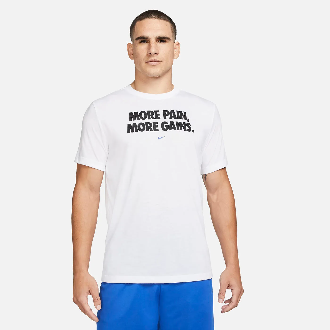 NIKE TSHIRT DRI FIT WHITE