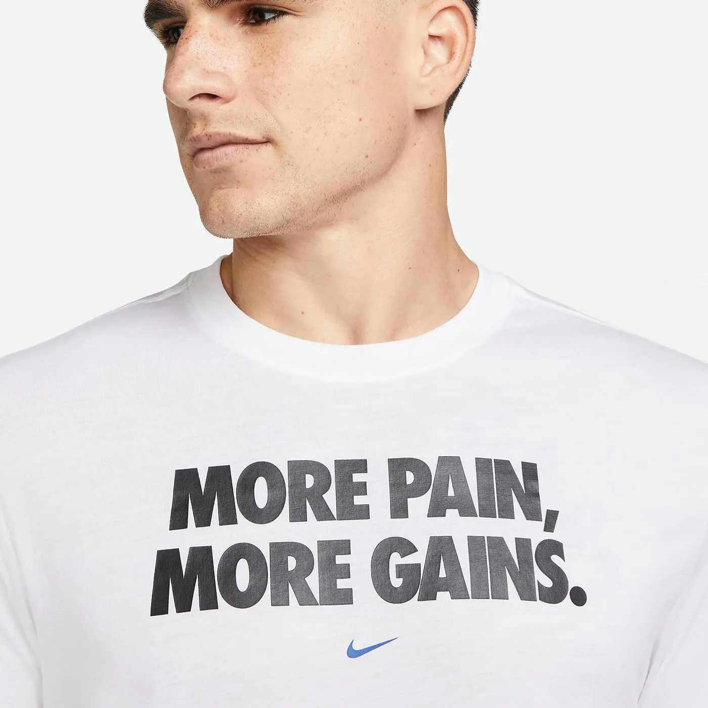 NIKE TSHIRT DRI FIT WHITE