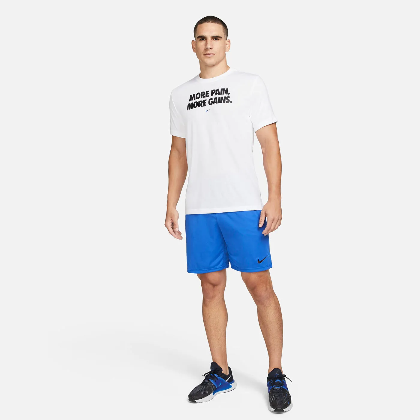 NIKE TSHIRT DRI FIT WHITE