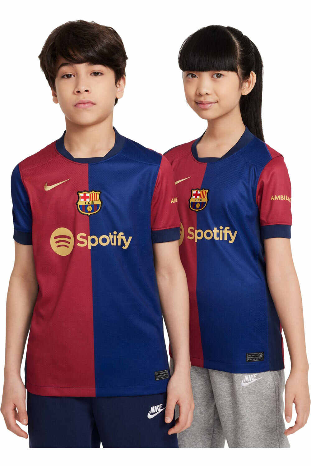 Nike BARCELONA 24/25 1ª EQUIPACION Camiseta de Fútbol Niño