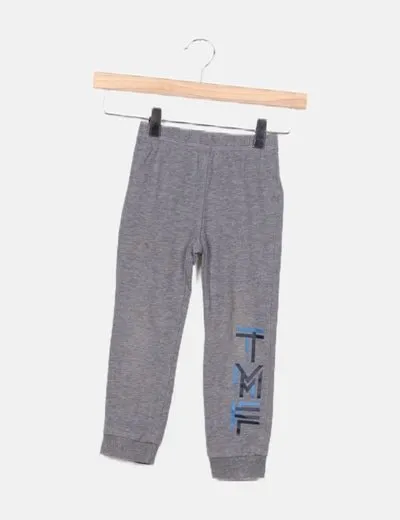 NoName Pantalón chandal gris