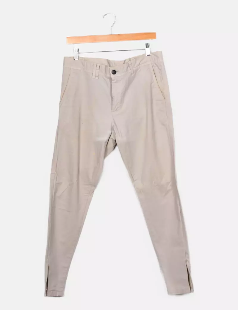 NoName Pantalón chino beige