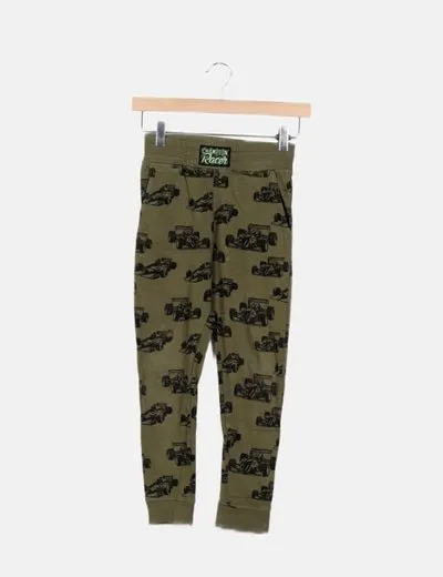 NoName Pantalón chándal verde