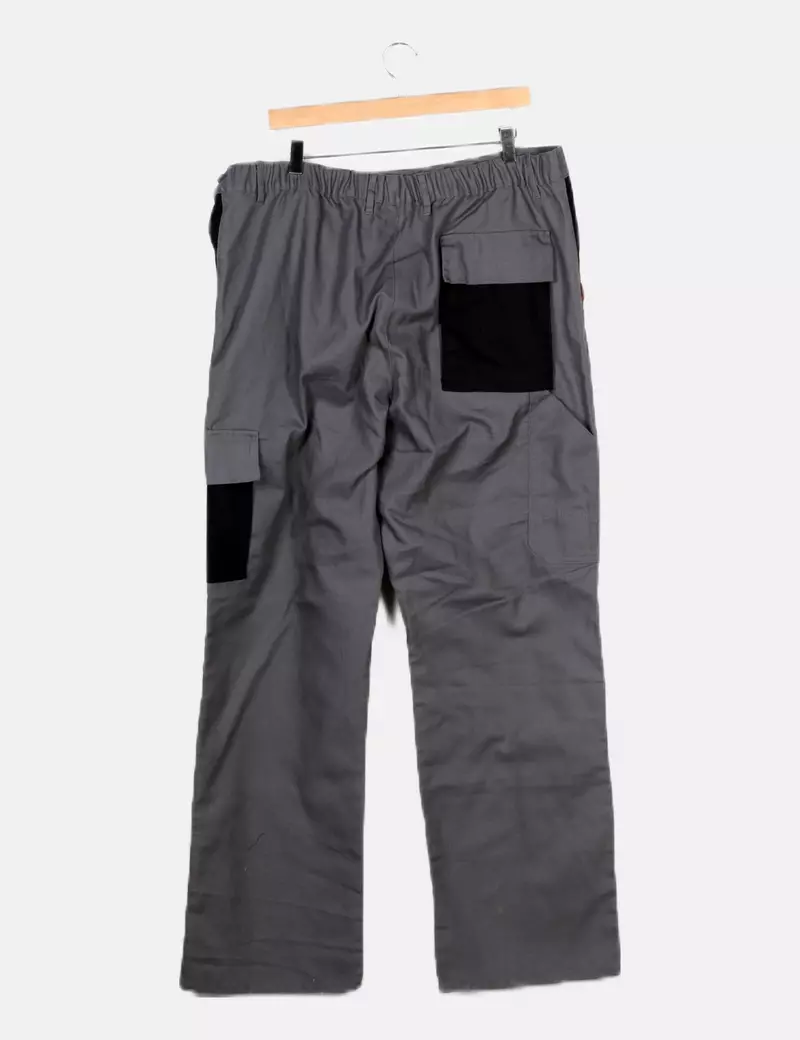 NoName Pantalón denim bicolor