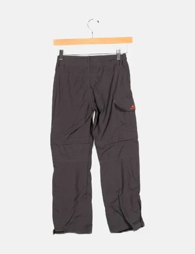 NoName Pantalón gris cargo
