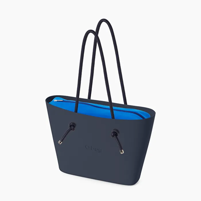 O bag urban azul marino y lycra azul imperial
