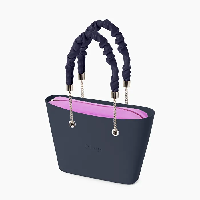O bag urban azul marino y valeriana