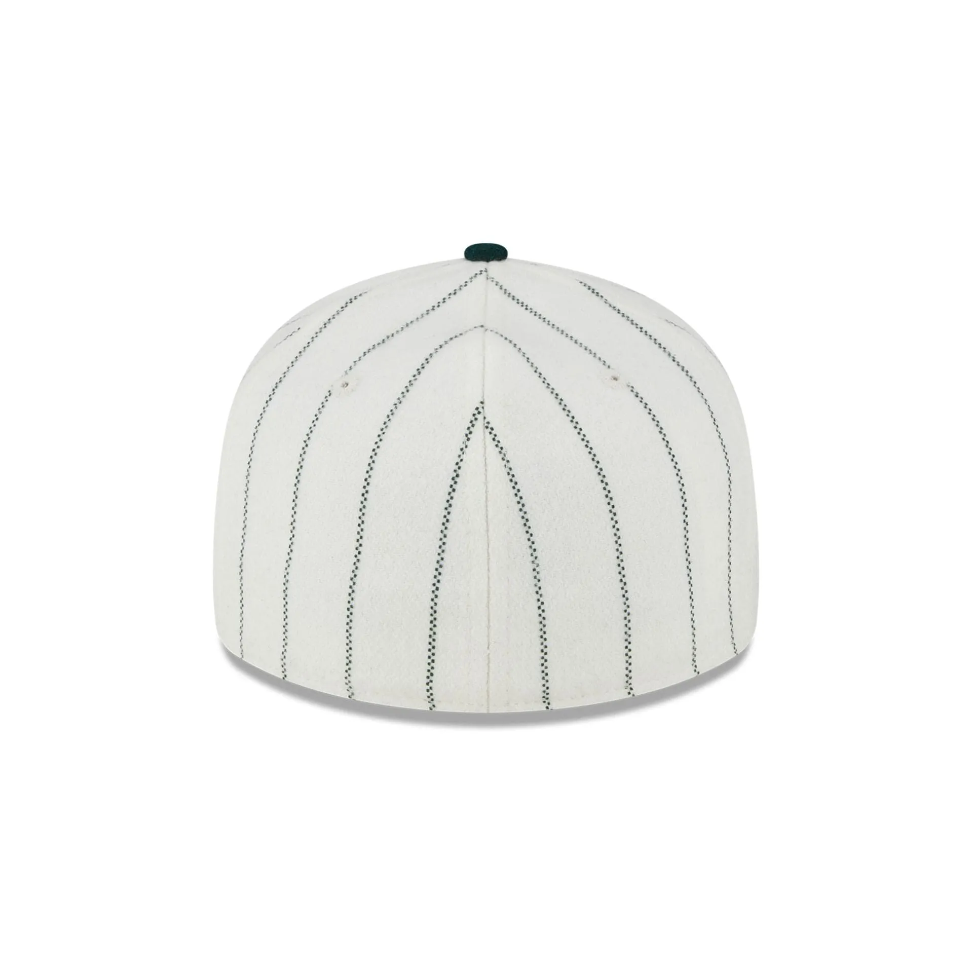 Oakland Athletics Cooperstown MLB Stripe Chrome White Retro Crown 59FIFTY Gorra ajustada