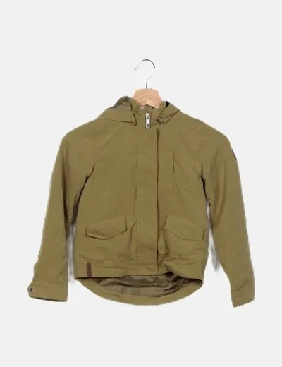 ONLY Chaqueta verde capucha