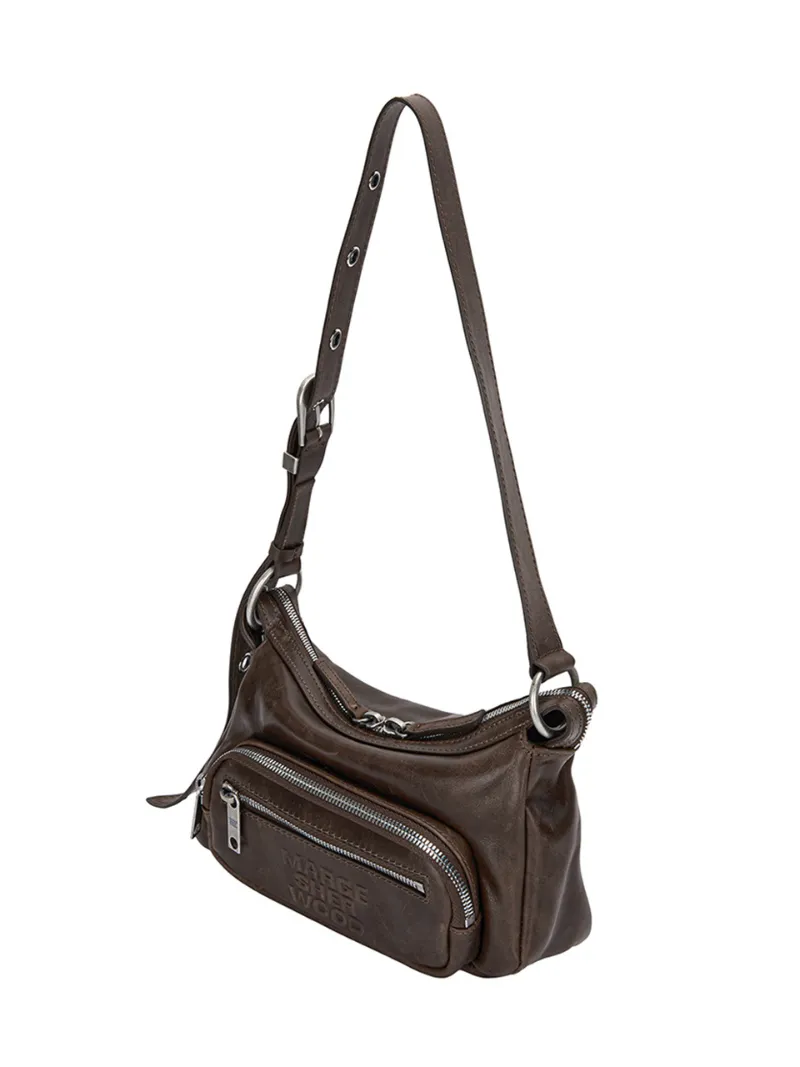 Outpocket Hobo Mini washed brown pullup