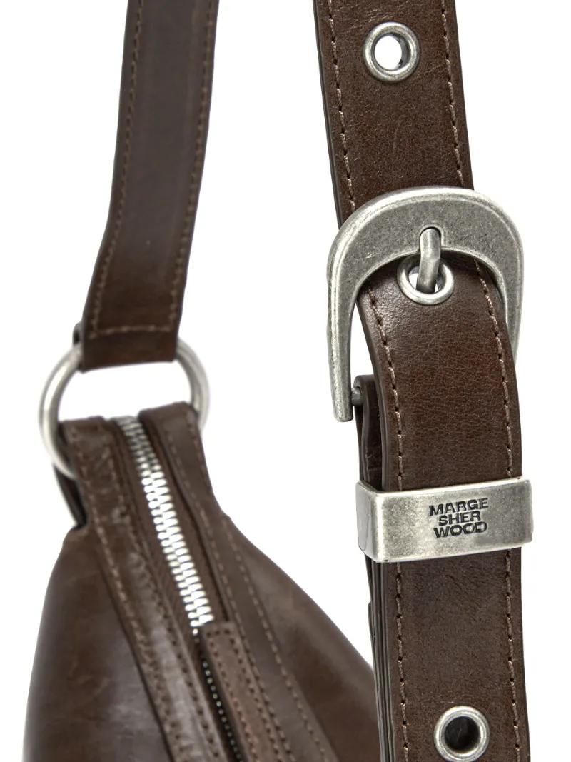 Outpocket Hobo Mini washed brown pullup