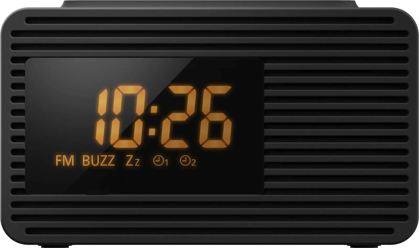 PANASONIC RELOJ DE ESCRITORIO DIGITAL CON DESPERTADOR RC800 NEGRO
