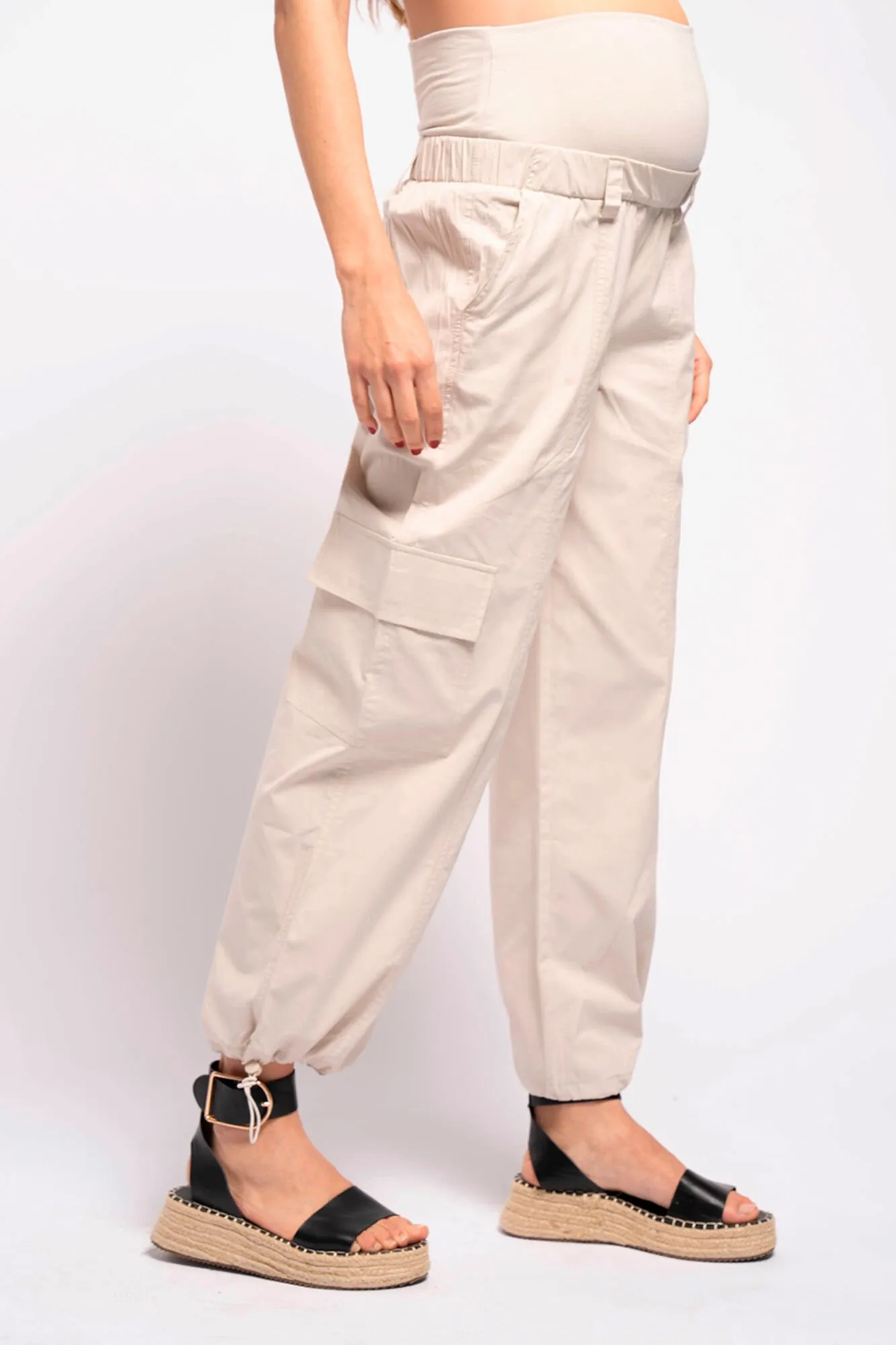 Pantalón premamá parachute