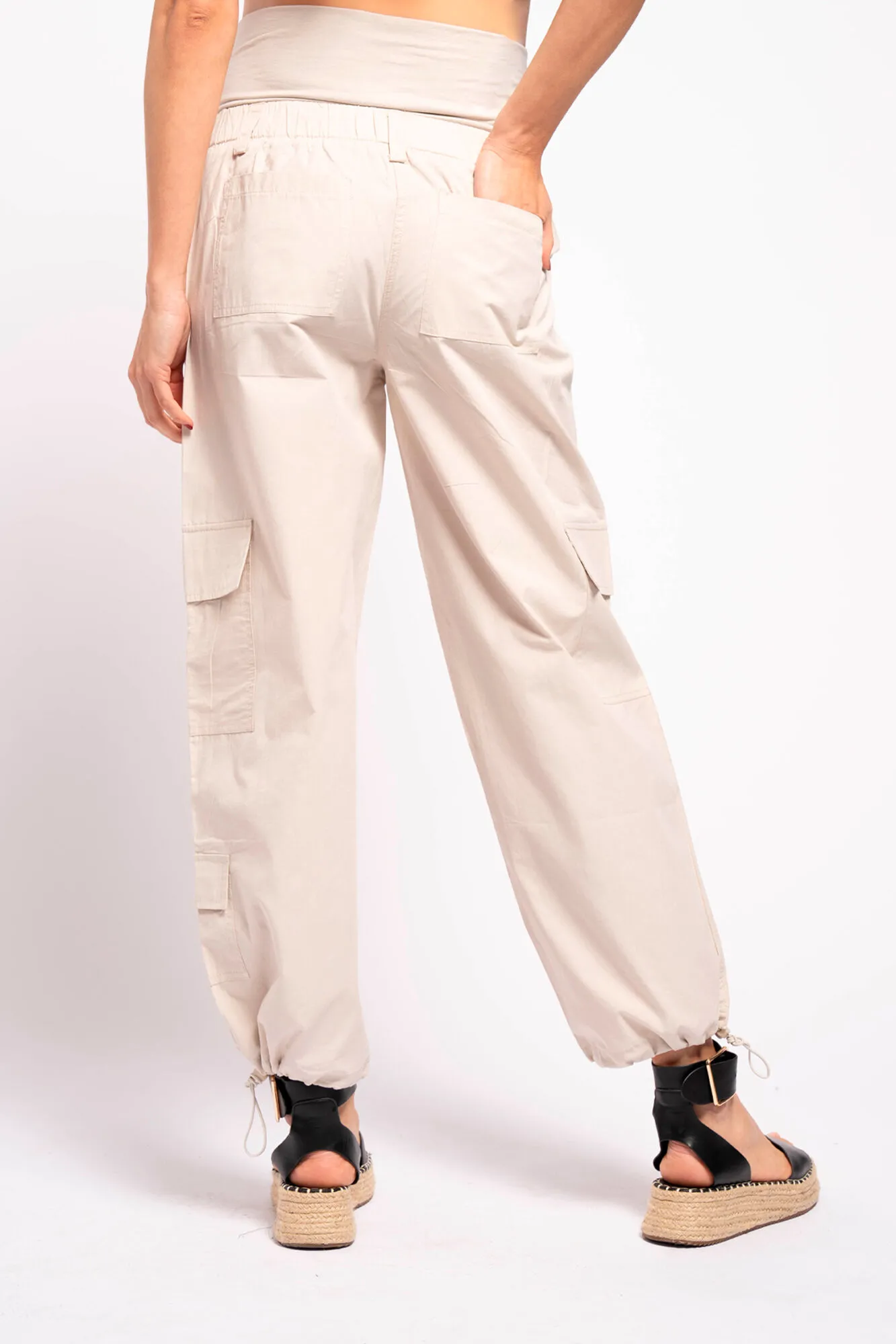 Pantalón premamá parachute