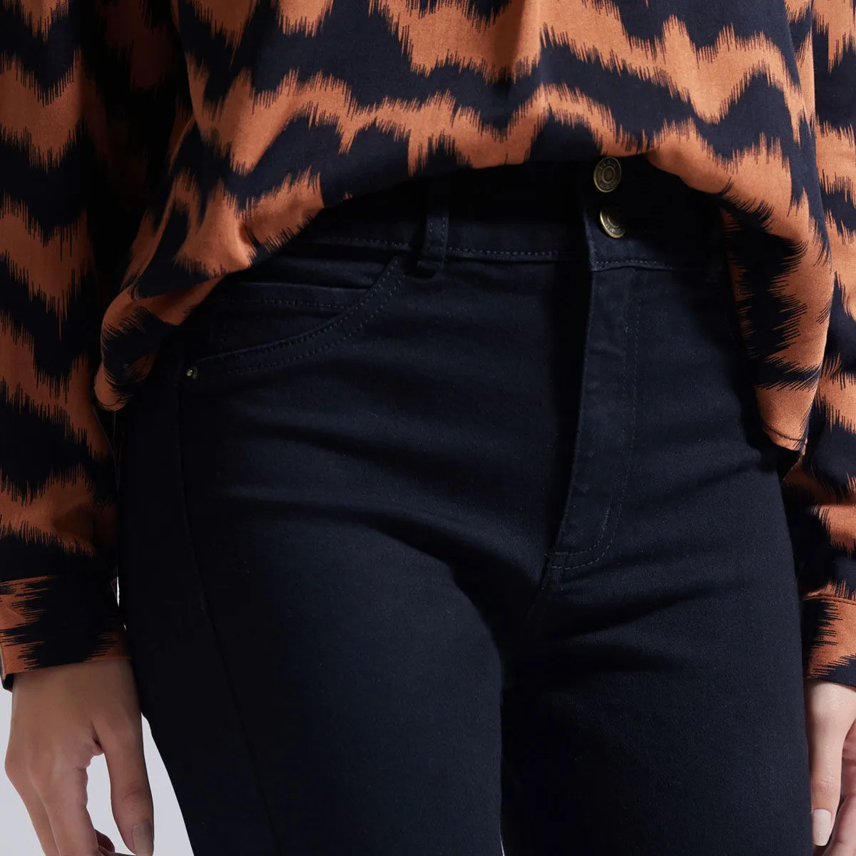 Pantalón Tipo Push Up Tiro Alto