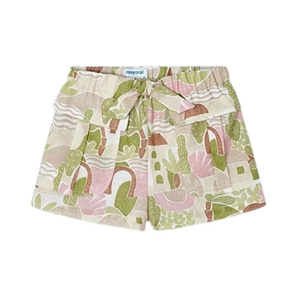 Pantalon corto estampado