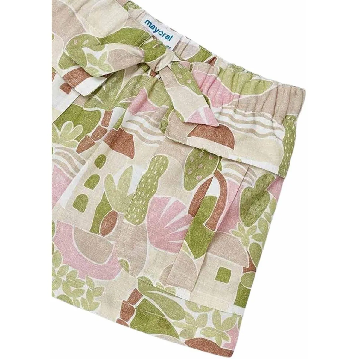 Pantalon corto estampado
